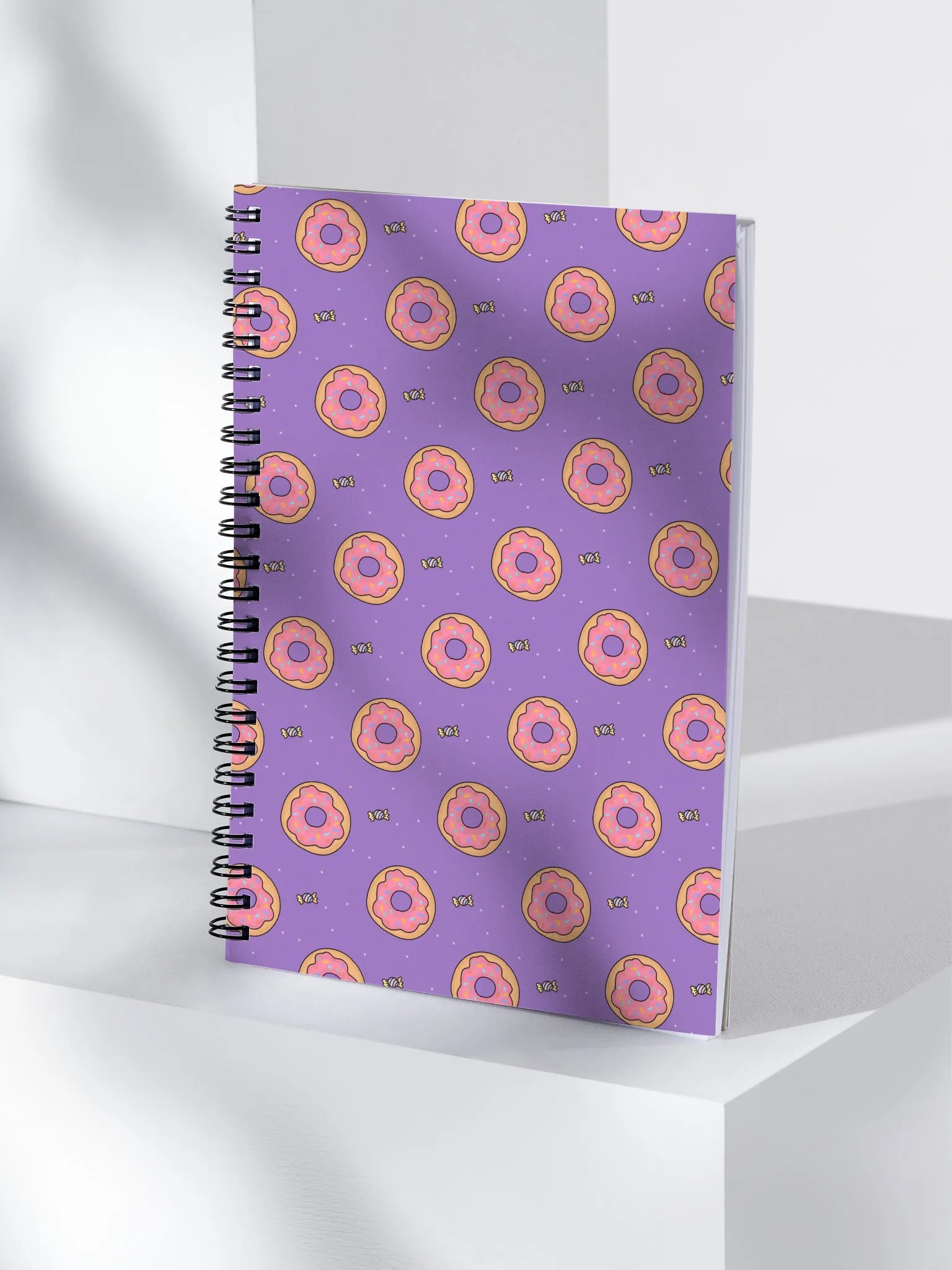 Sweet Treats Donut Notebook - Purple product image (4)