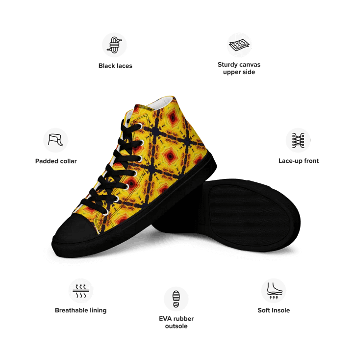 "Freddy" Men's Canvas Hi-Tops product image (2)