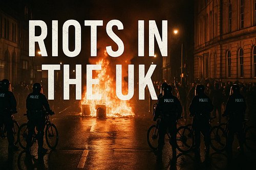 If you’re still asleep, you won’t be for long. Go to YouTube. Type in ‘riots in the UK’.
It’s already started.
The streets ar...