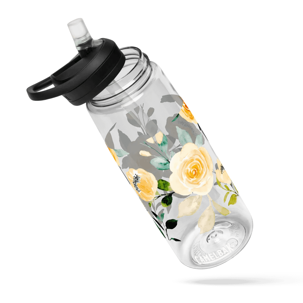 Yellow Rose Delight waterbottle product image (6)