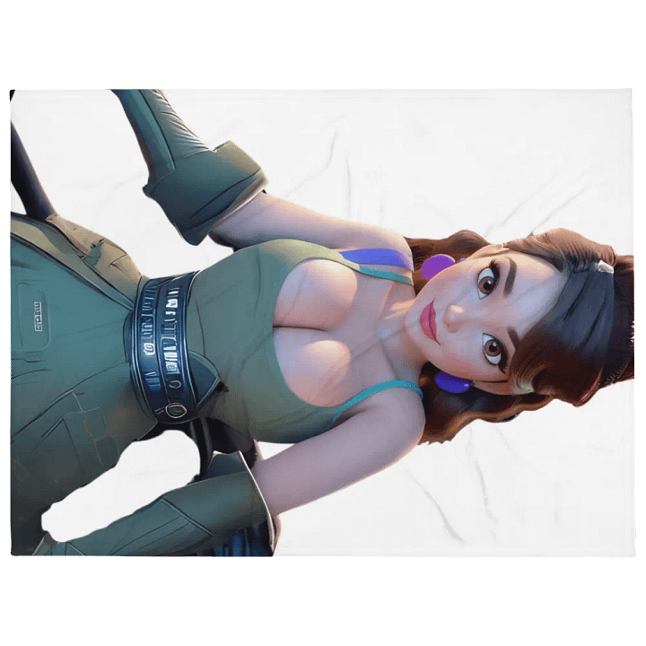 Shadow Avatar Throw Blanket product image (1)