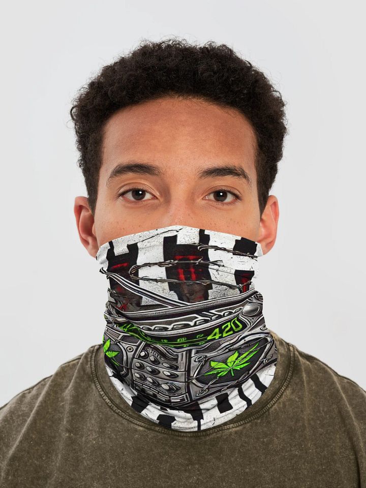 Da Customizable All-Over Print Neck Gaiter product image (1)
