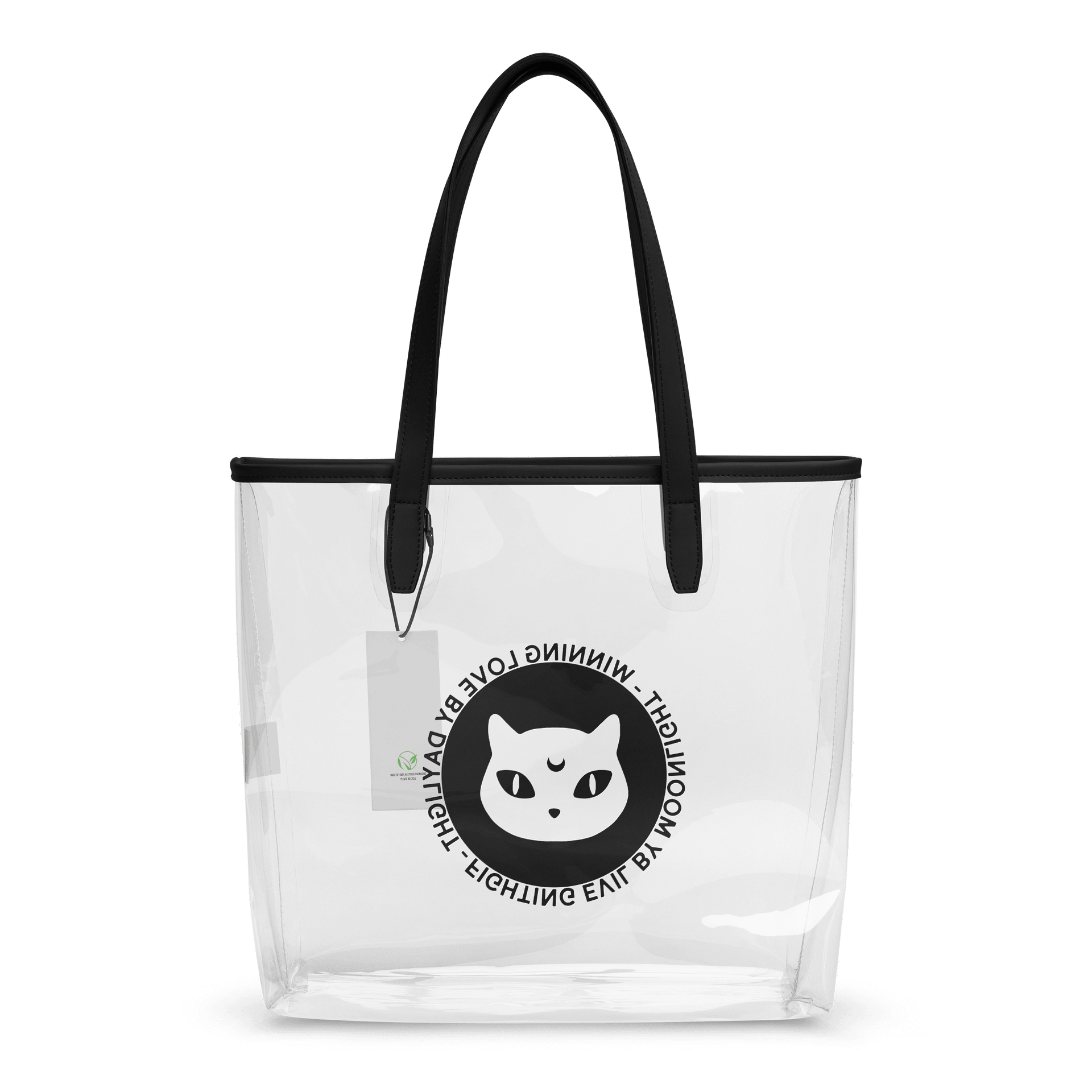Fighting Evil By Moonlight - Clear Tote Bag product image (2)