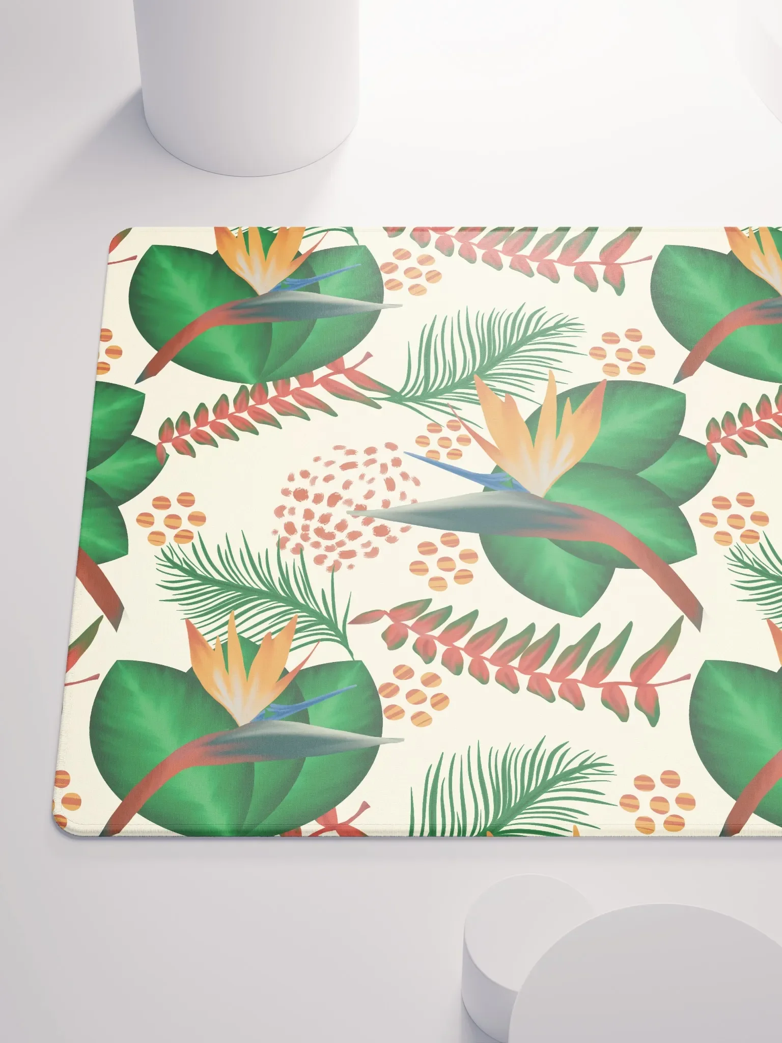 El Yunque Tropical Rainforest Beige Gaming Mousepad product image (10)