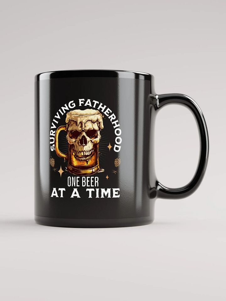 Fathers Day Surviving Fatherhood-One Beer At A Time-Coffee Mug product image (1)