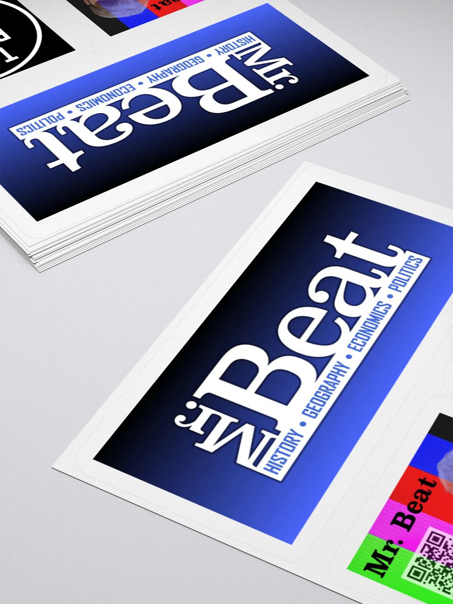 Mr. Beat and TBGO Curiosity Collection Stickers product image (10)