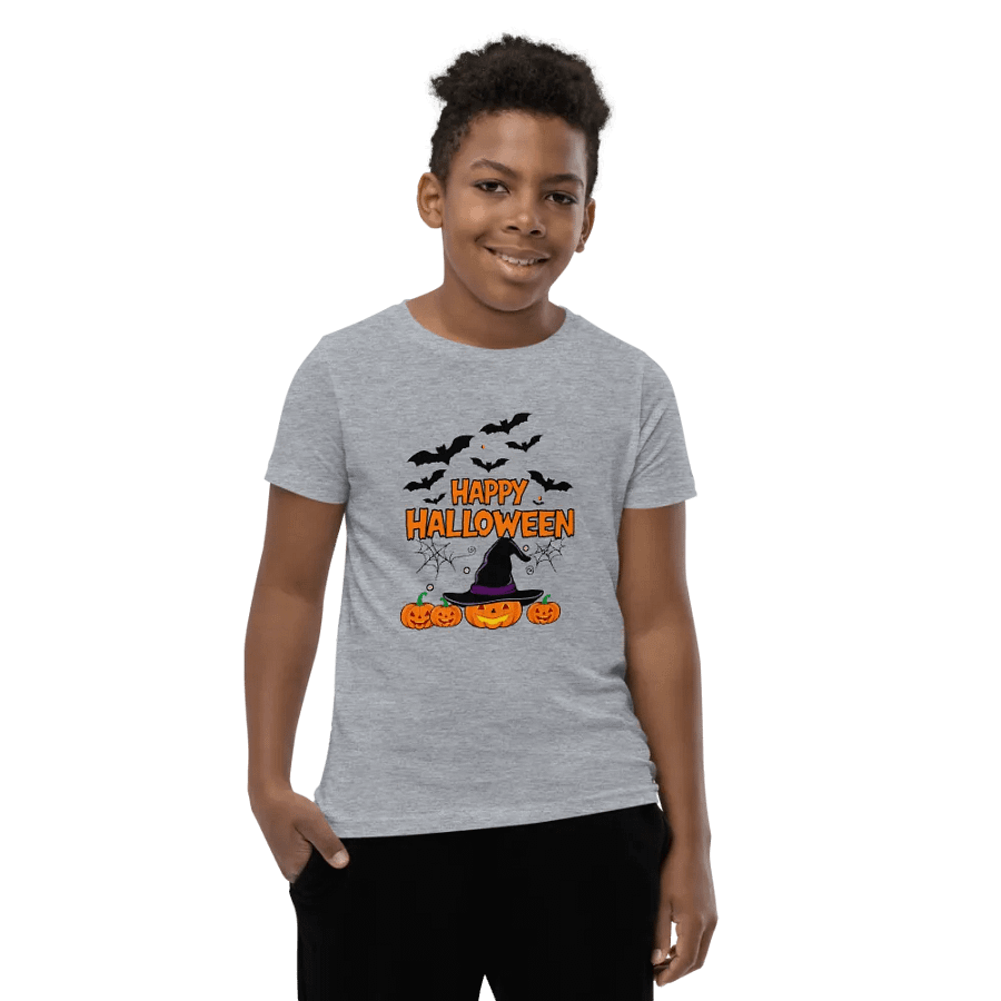 Happy Halloween Youth T-shirt product image (7)