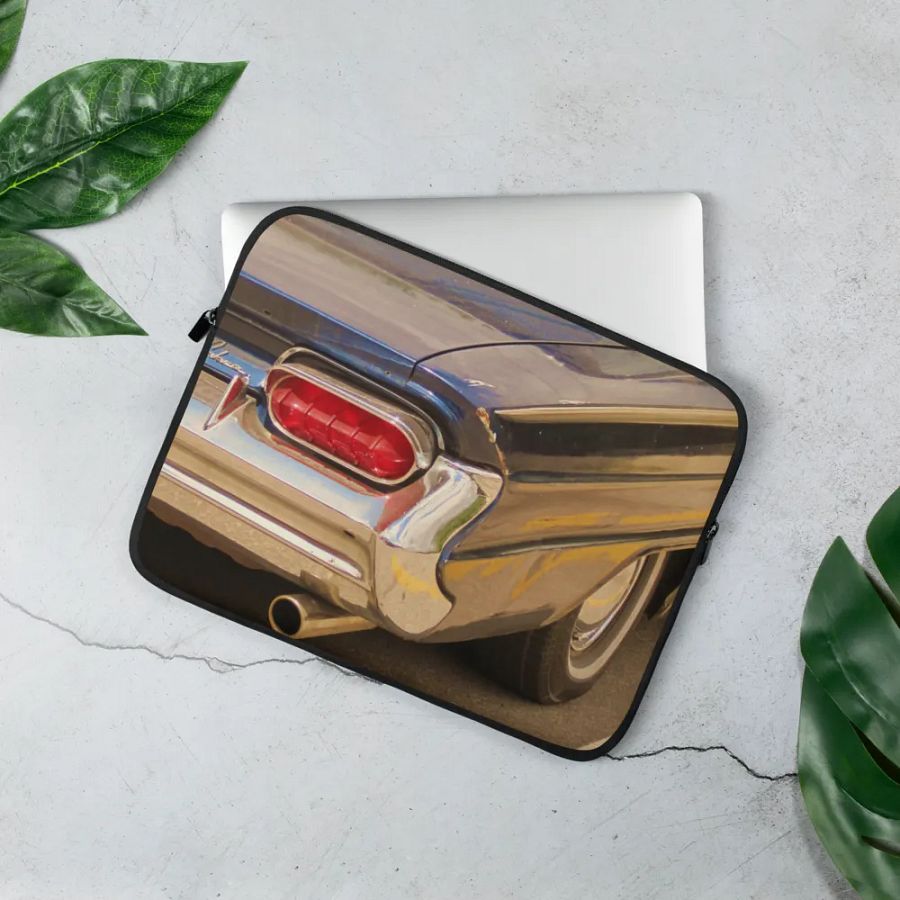 Vintage Tail Lights Laptop Sleeve product image (3)