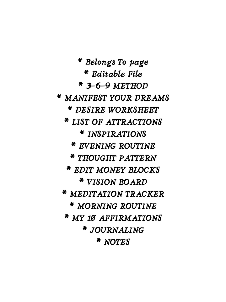Manifestation Mastery Journal product image (2)