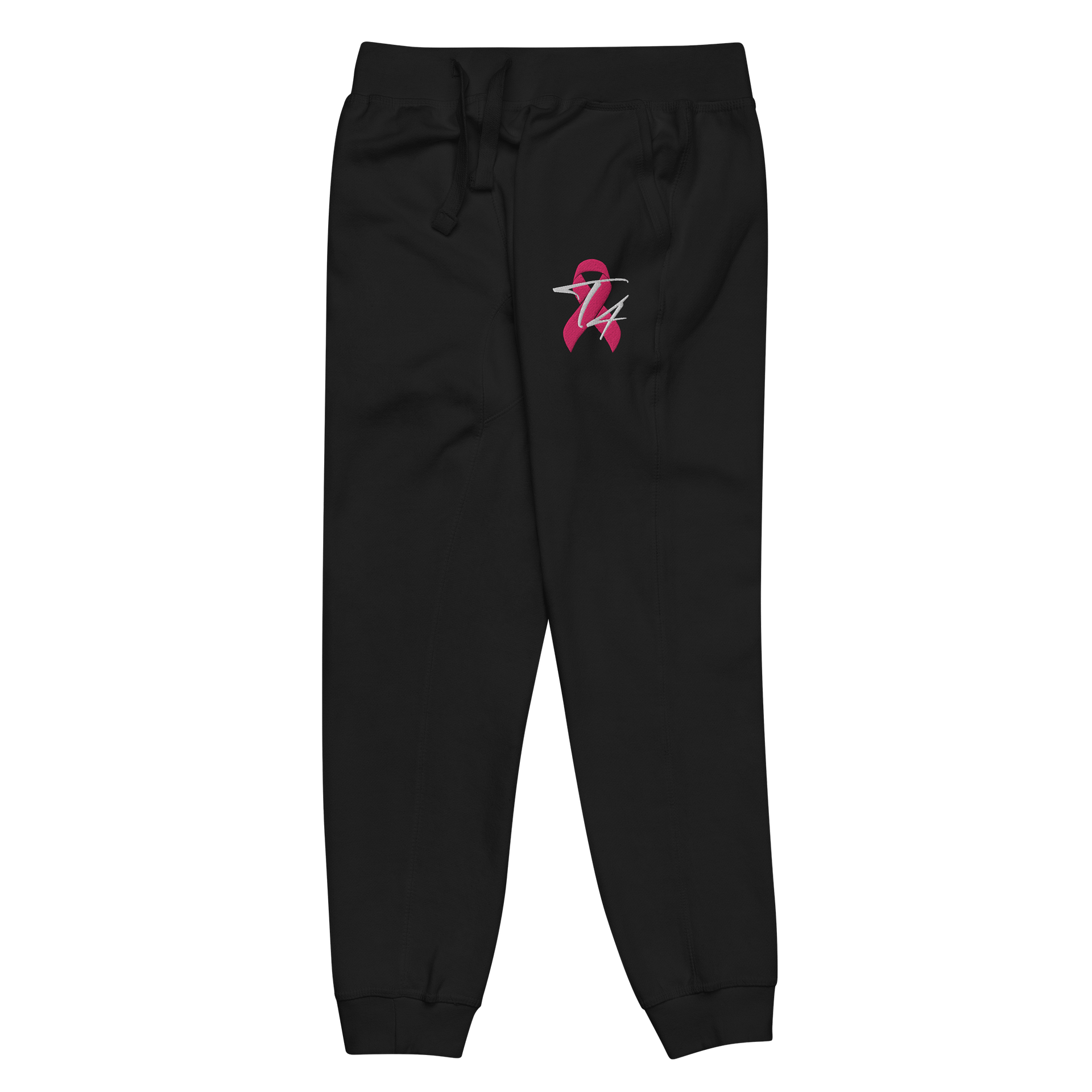 T4 Logo Breast Cancer Awareness Fleece Joggers product image (5)