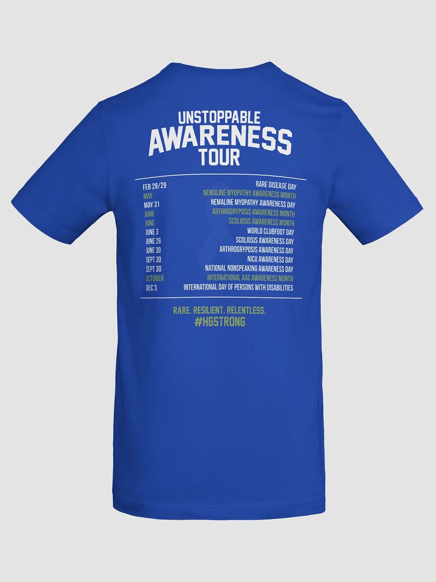 AMC Awareness - #HGSTRONG Adult Unisex Tee product image (8)
