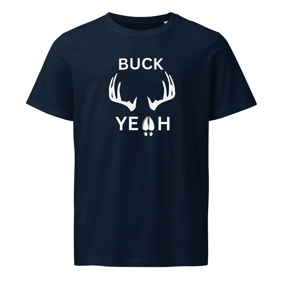 BUCK YEAH t-shirt with white design product image (1)