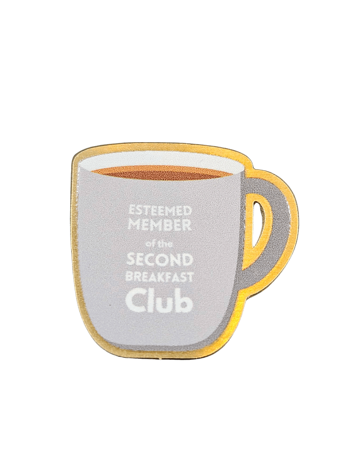 Official Club Member Antique Gold Lapel Pin product image (1)