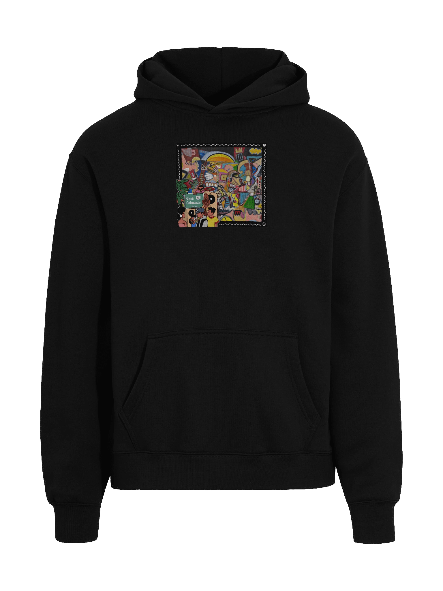 Black Calabasas Cover Hoodie product image (2)