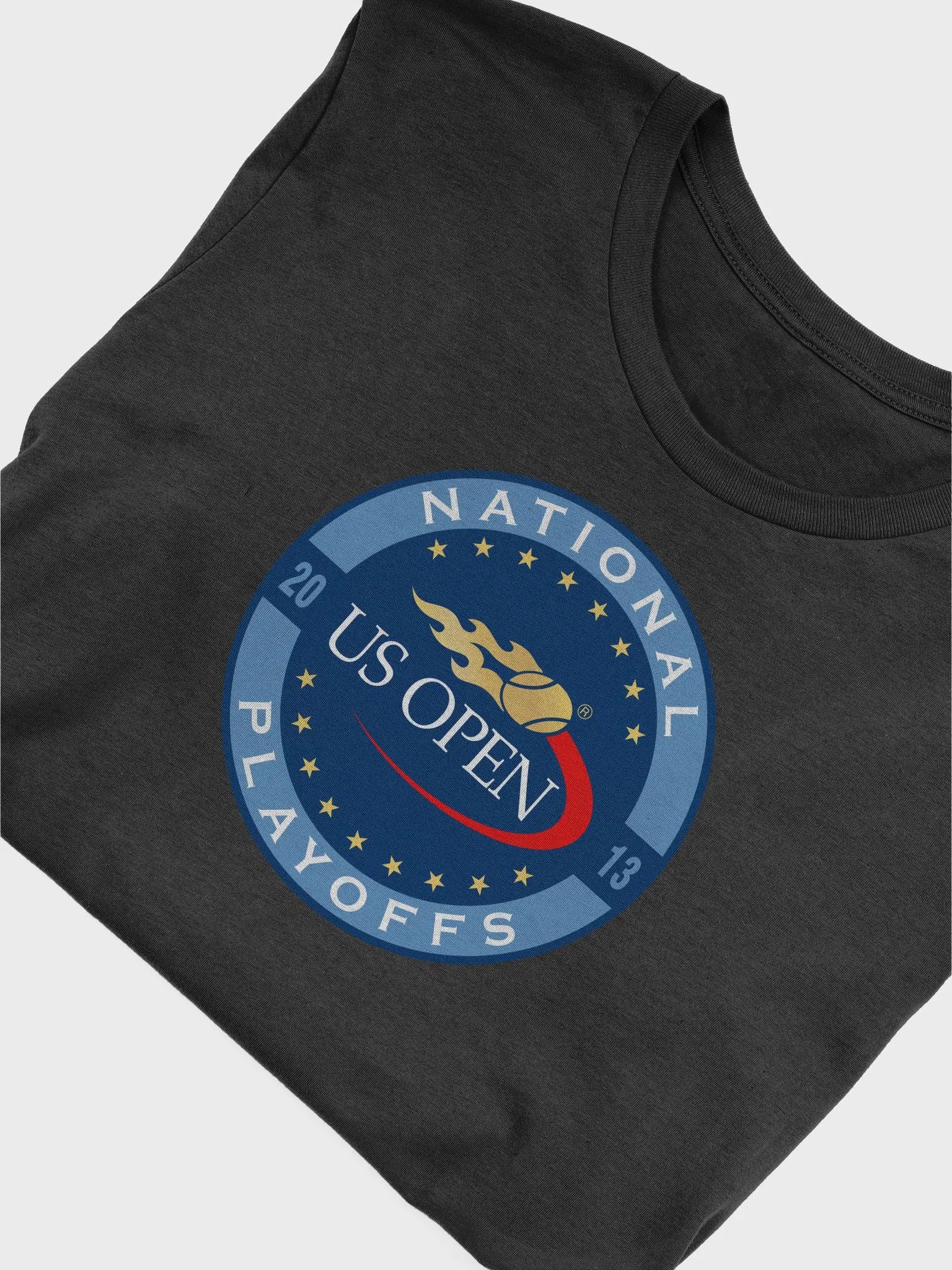 Flaming Tennis Ball US Open 2013 T-Shirt product image (34)