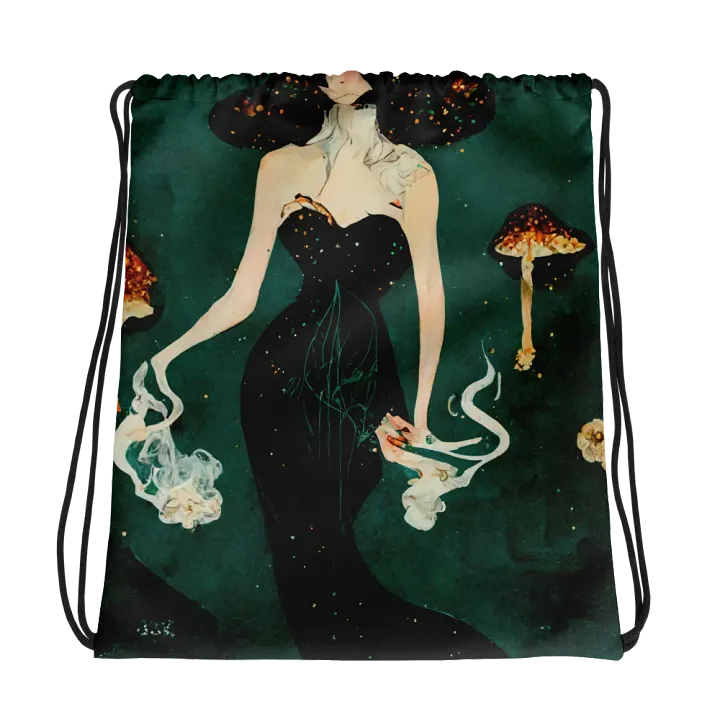 Mystical Maiden Drawstring Bag product image (1)