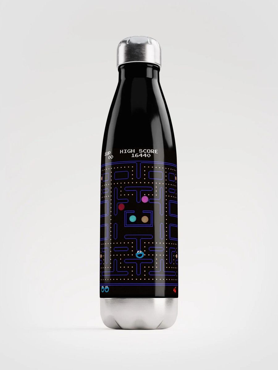 Maria monster inside an arcade Water Bottle product image (1)