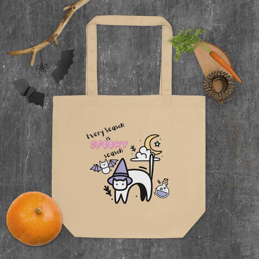 Every season is SPOOKY season! Cute Tote product image (5)