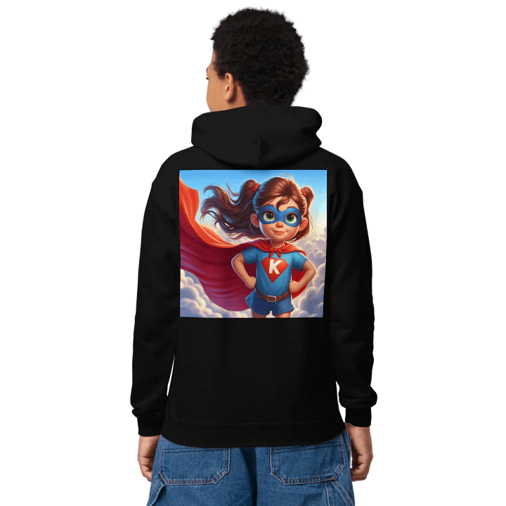 K-Girl Superhero Youth Hoodie product image (1)