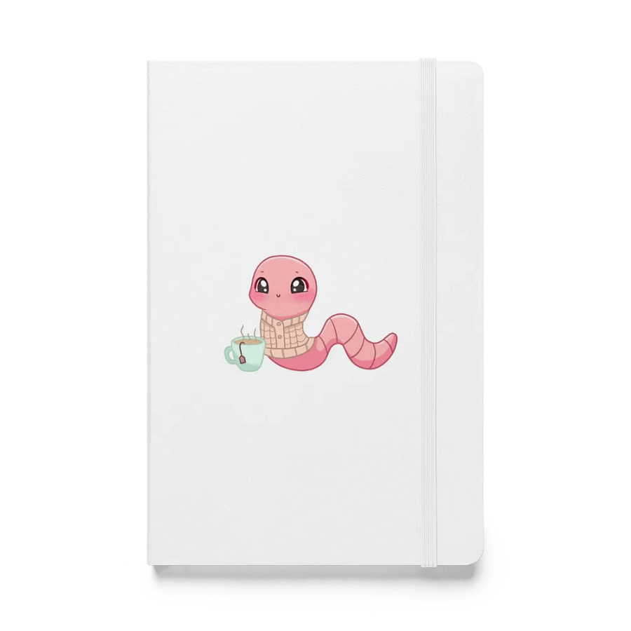 Cozy Worm Hardcover Notebook product image (1)