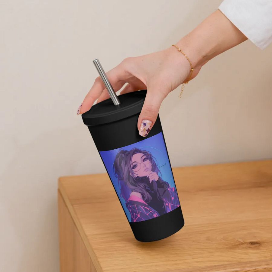 Star Tumbler with a Straw product image (10)