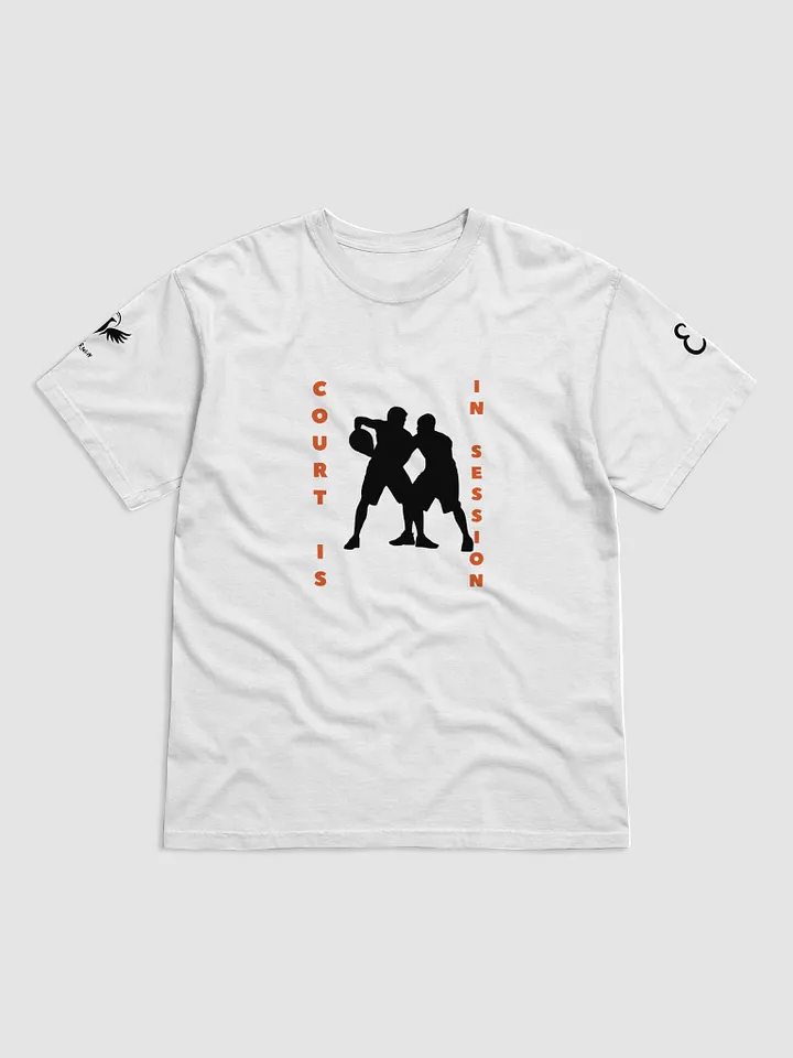 Court is in session: T-shirt (white) product image (1)