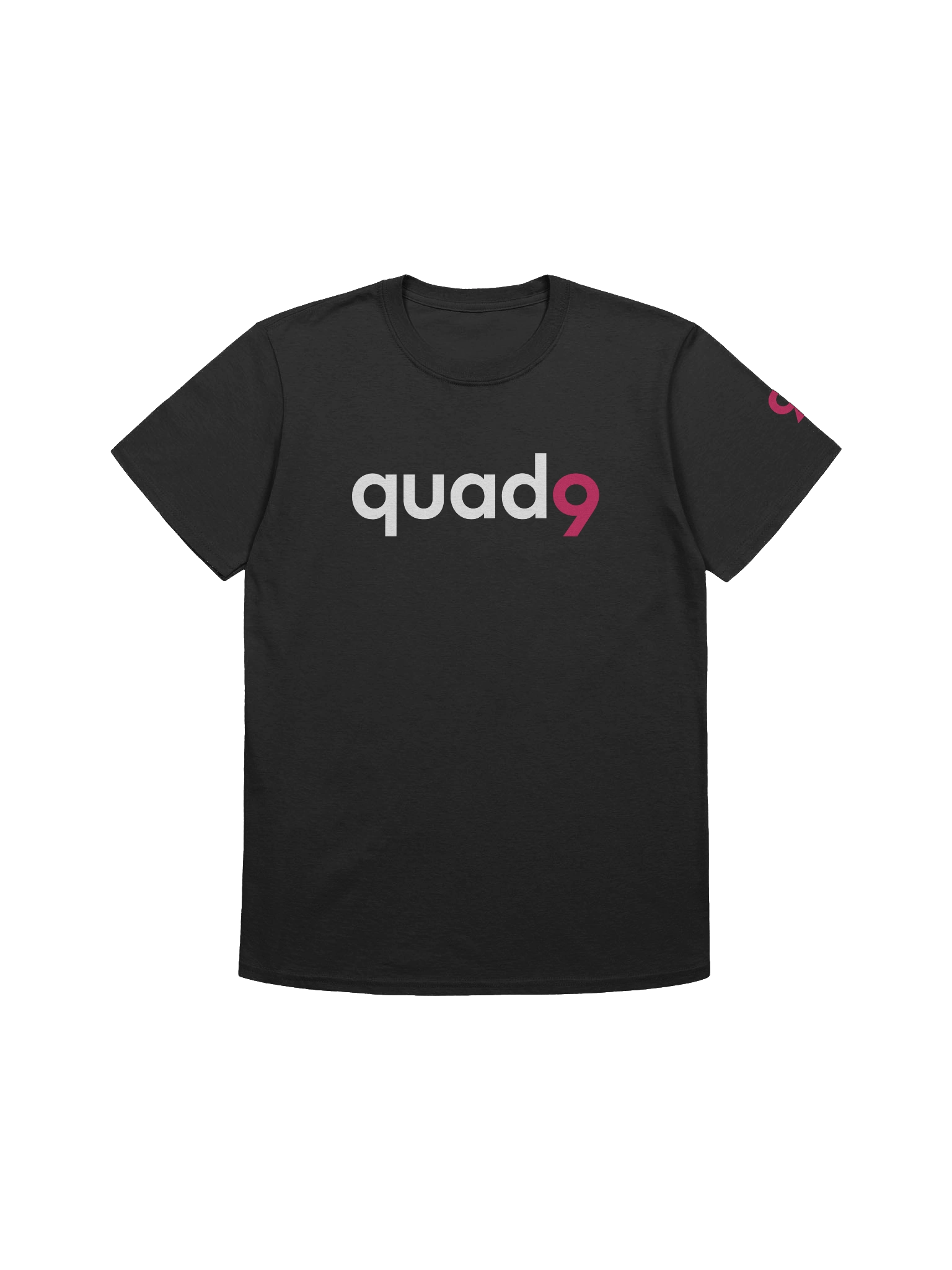 Quad9 White Logo T-Shirt product image (1)