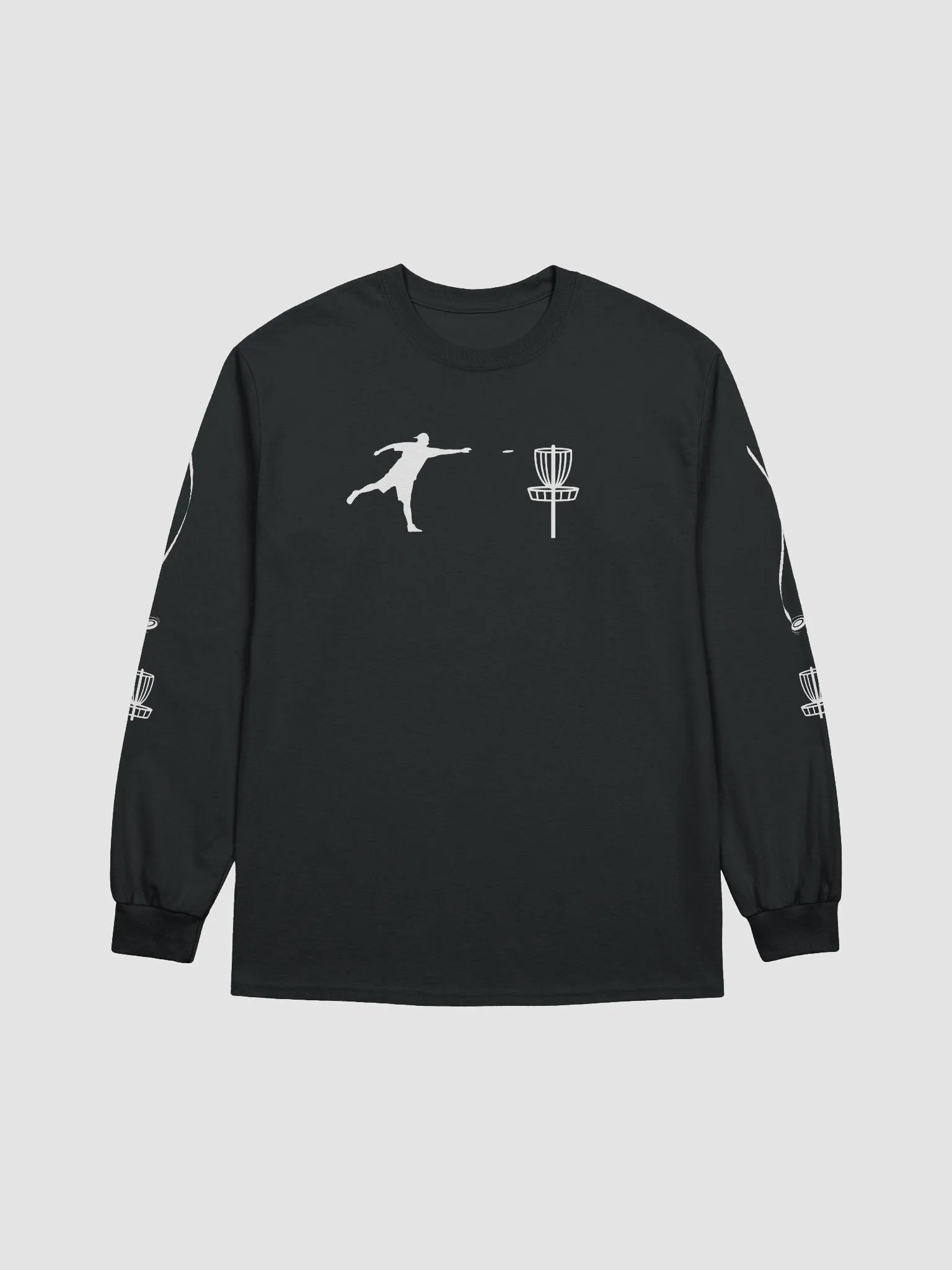 Long-sleeve triple disc-golf print product image (1)