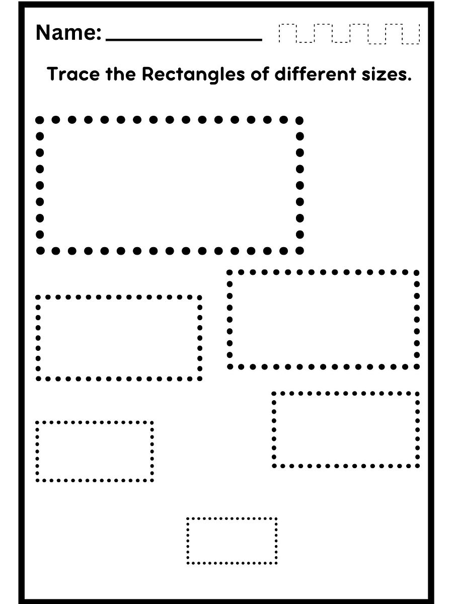 shapes worksheets FOR kindergarten PRINTABLE product image (2)