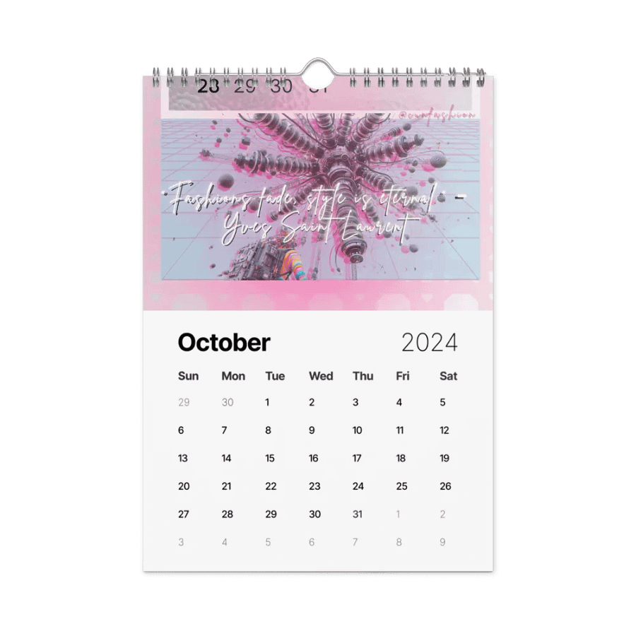 Cun's Fashion Inspiration Calendar product image (12)