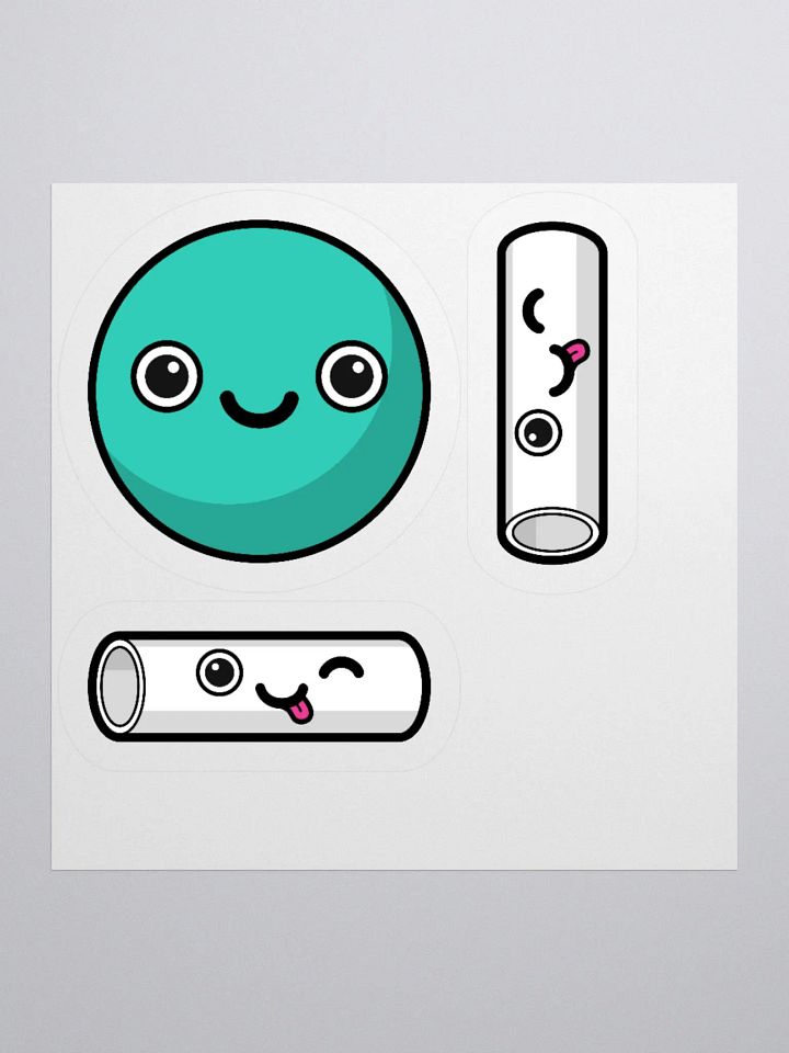 Coral and Algae Emote Stickers product image (1)