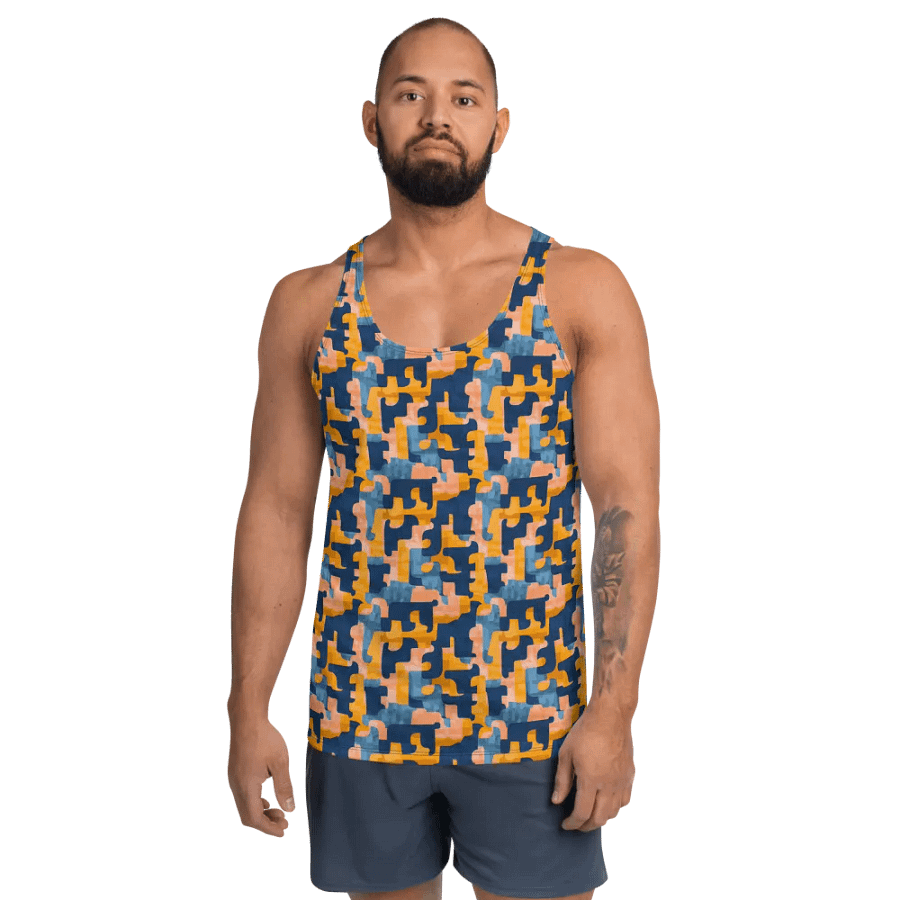 Flowing Shapes | Men´s Tank Top product image (3)