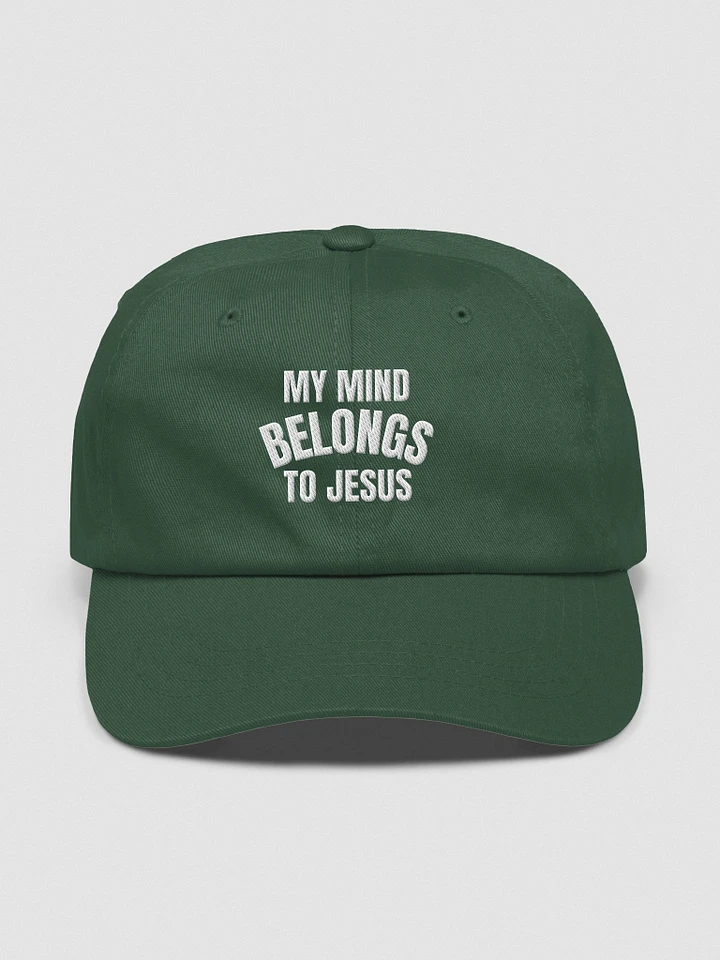 My Mind Belongs To Jesus (White Thread) product image (8)