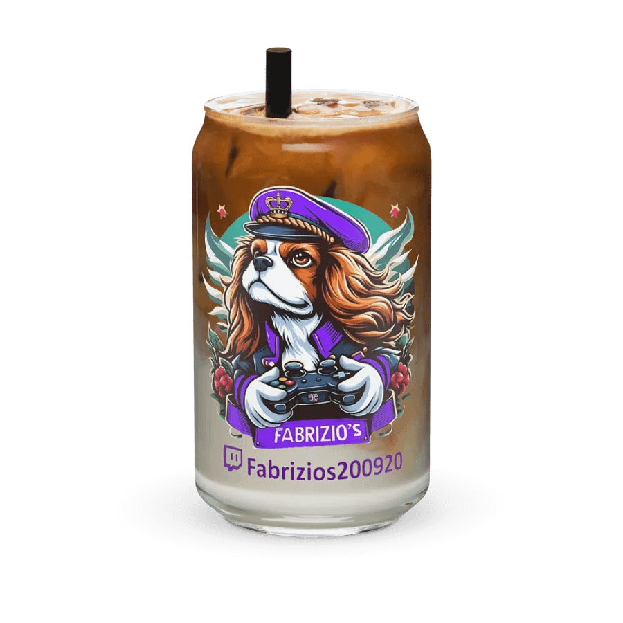 Gamer Dog Can-Shaped Glass product image (36)