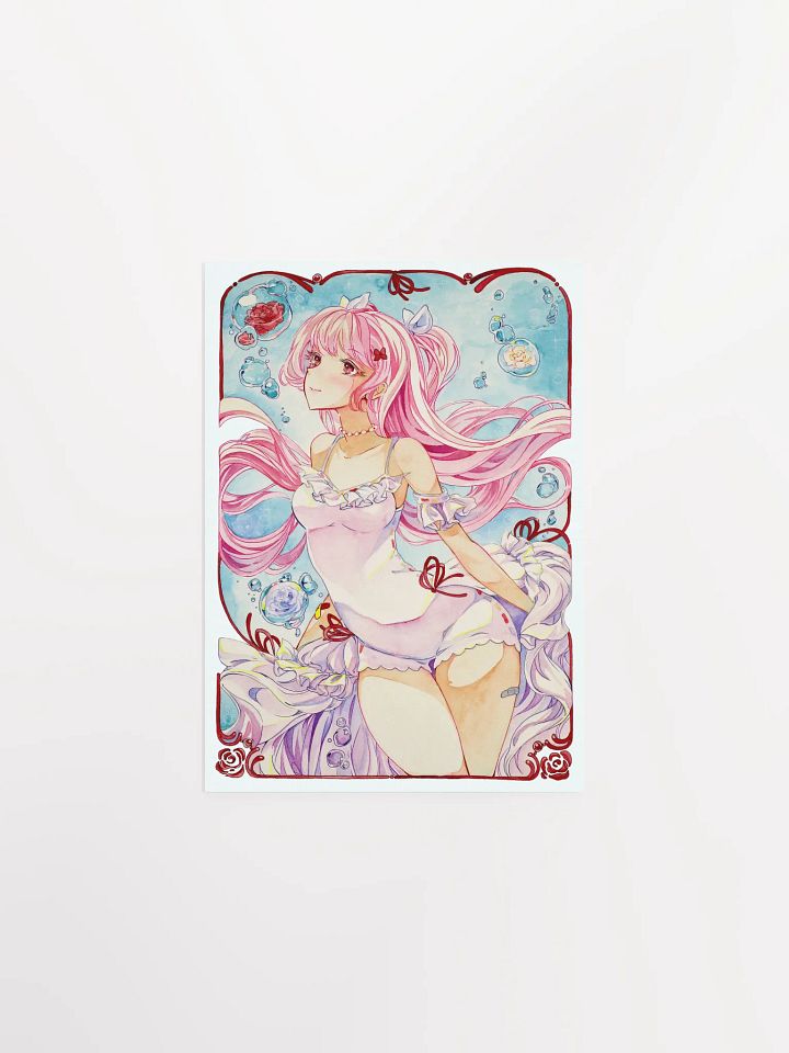 Bubble Roses Print product image (1)