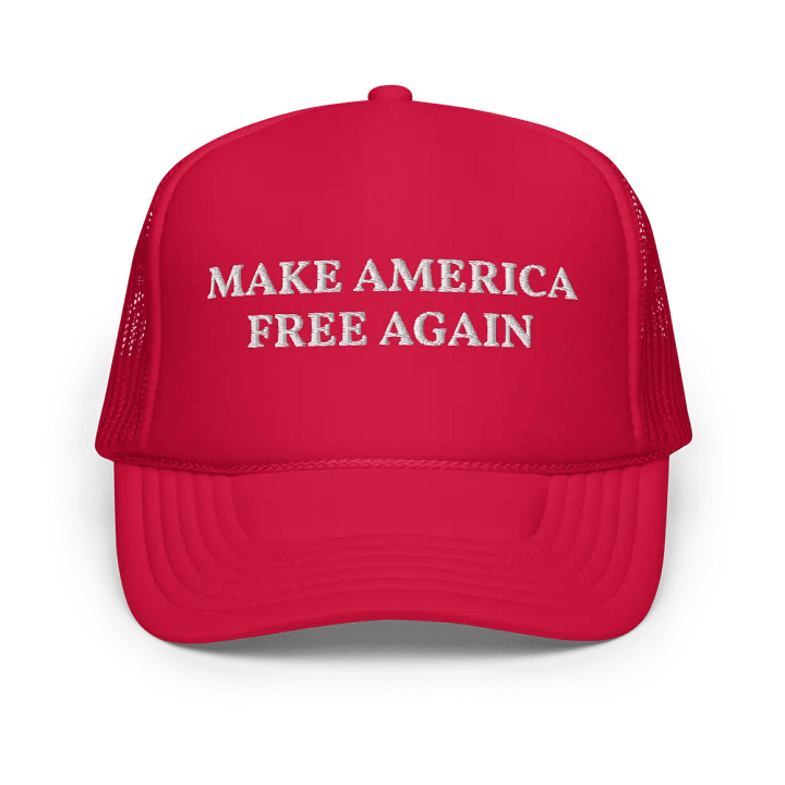 Make America Free Again - Embroidered Trucker Cap product image (1)