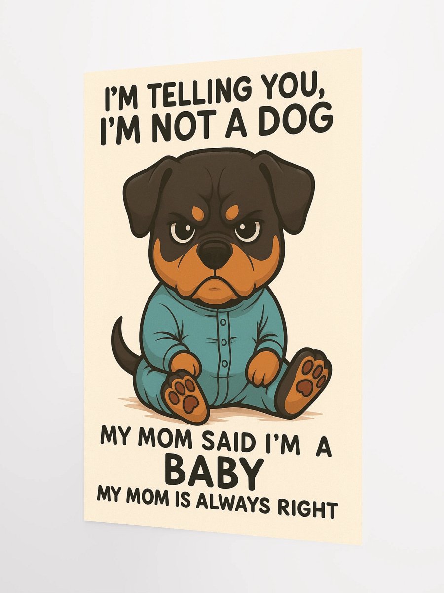 Baby Rottweiler Poster product image (8)