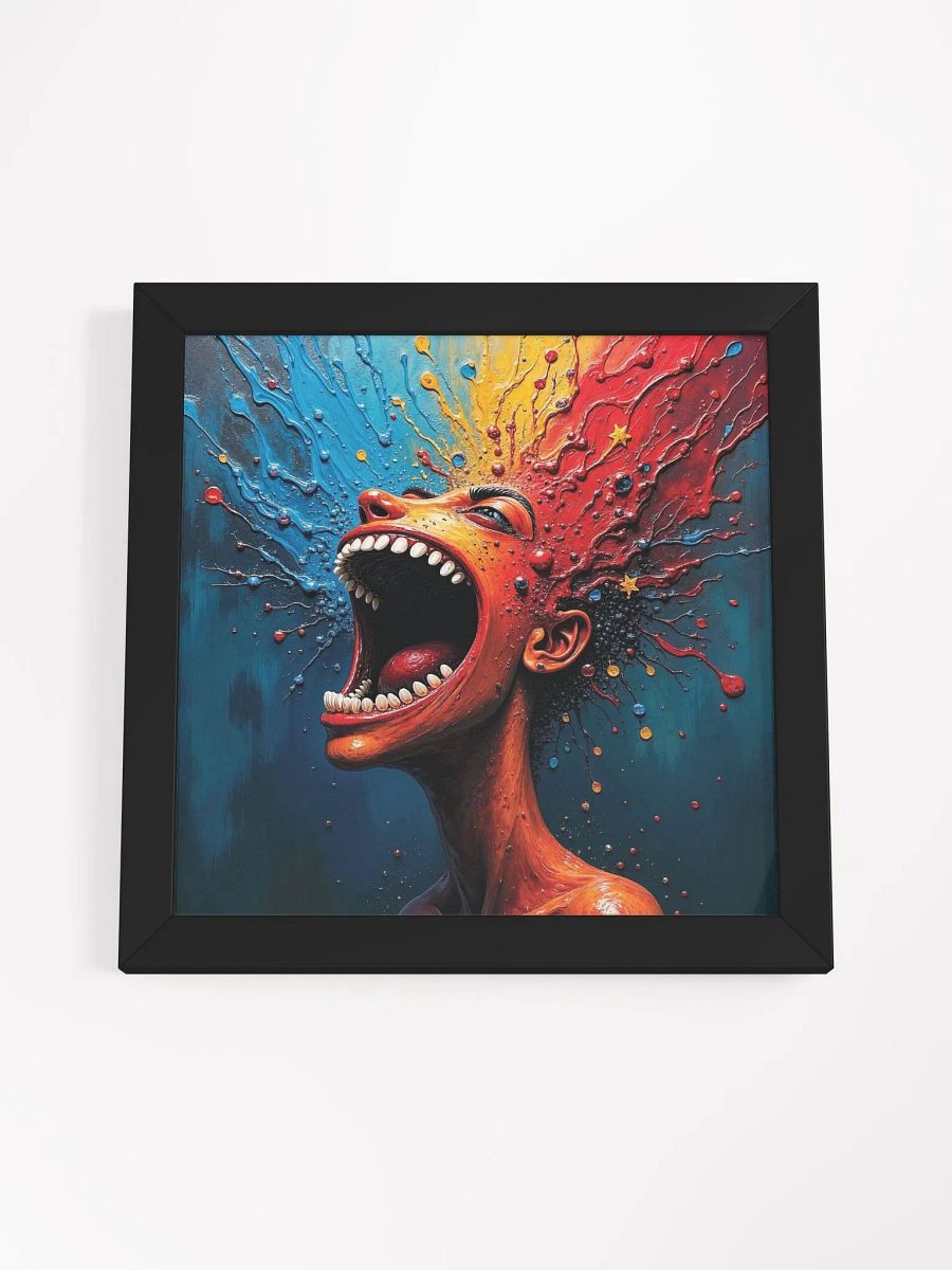 Ethereal Burst Framed Print product image (38)