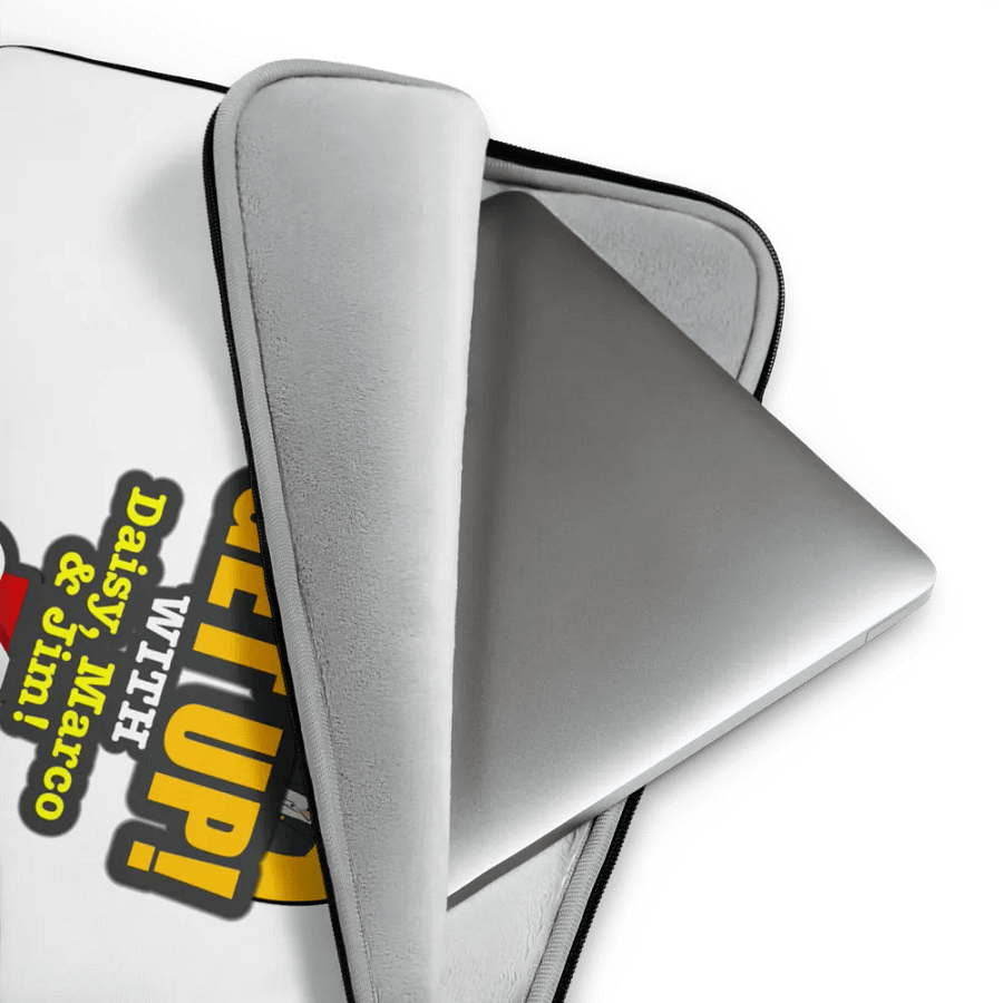Get Up! With Daisy, Marco & Jim Laptop Sleeve product image (3)