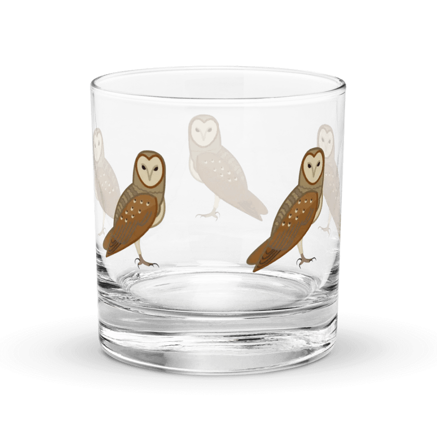 Owl Love You Forever Rocks Glass 1 product image (4)