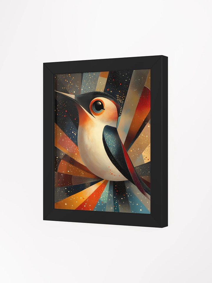 Framed wall art, titled 