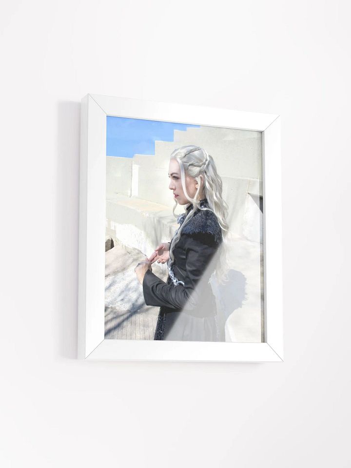 Framed Daenerys Targaryen Cosplay Print product image (2)