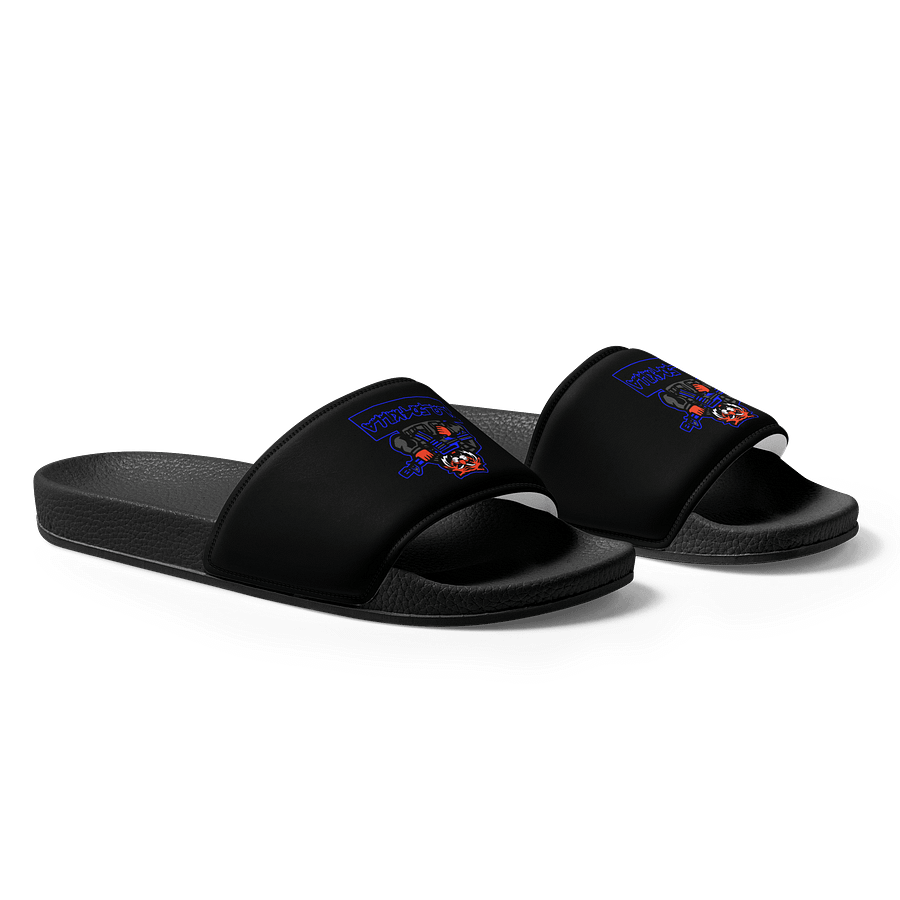 All Black Gang Slides product image (4)