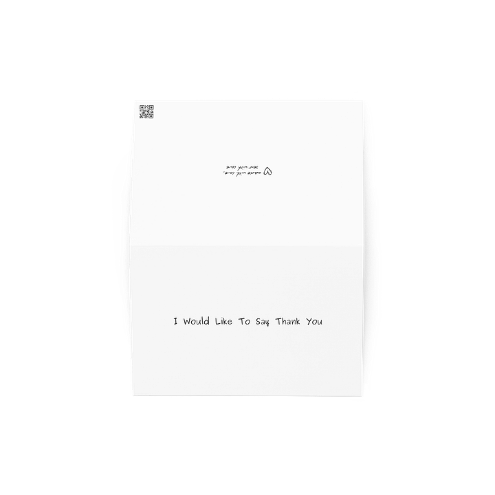 Thank You Card product image (2)