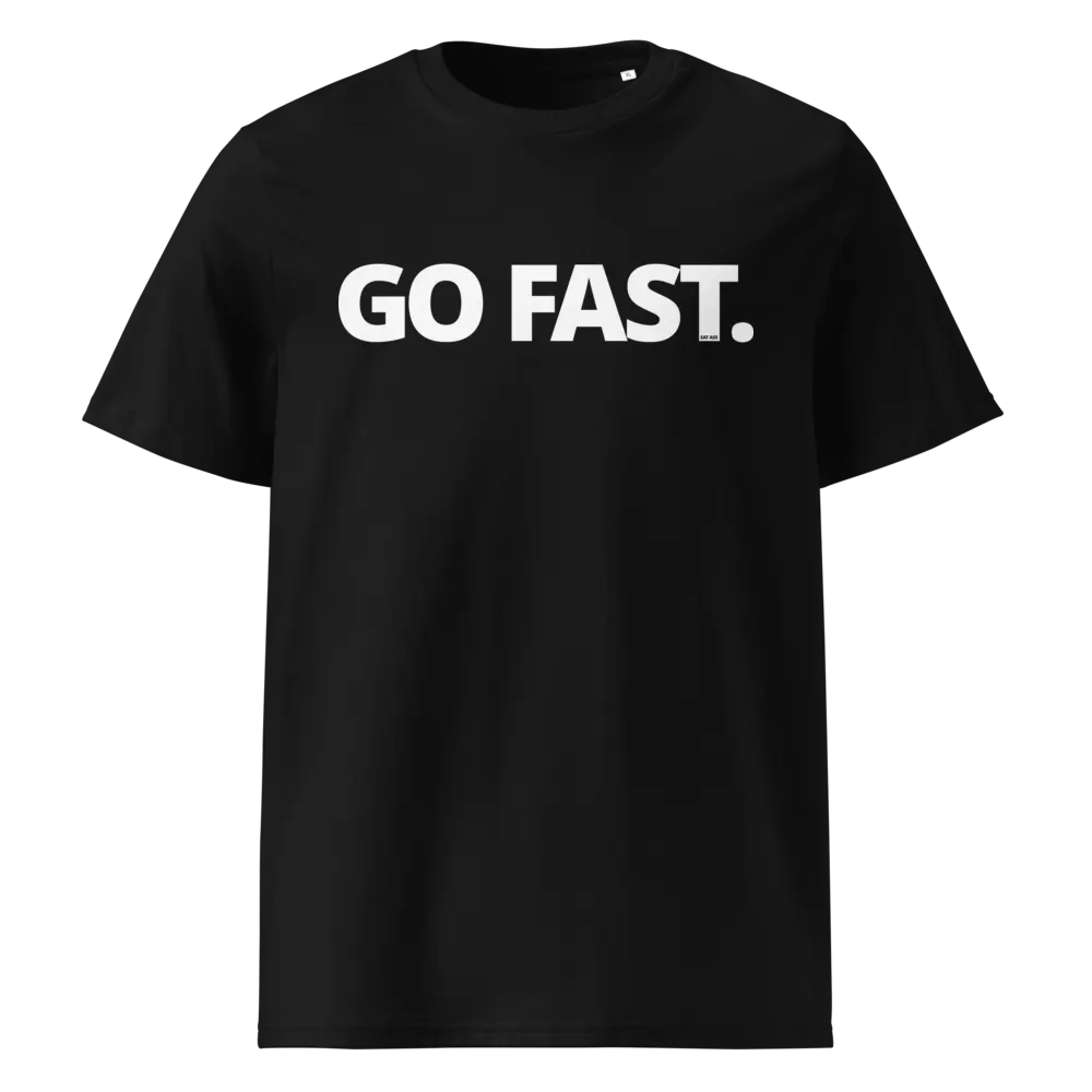GO FAST (Eat Ass) // Dark Printed Tee product image (1)