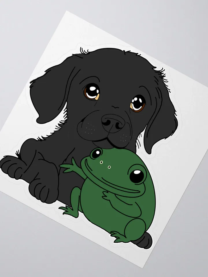 Freya's Frog Sticker product image (2)