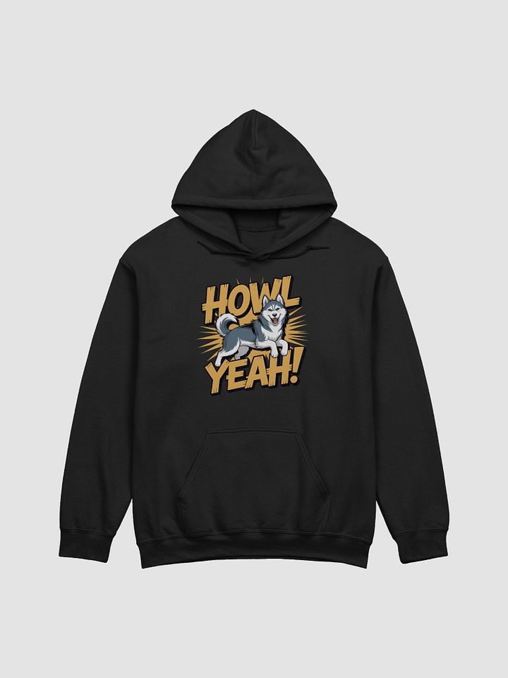 Howl Yeah! Siberian Husky Hoodie product image (10)