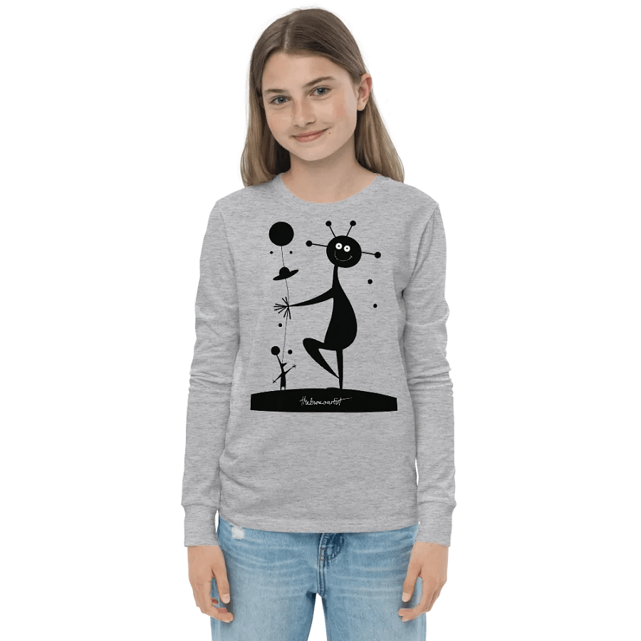 Bella+Canvas Youth Long Sleeve T-Shirt product image (2)