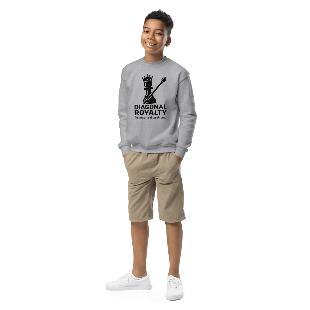 Diagonal Royalty - Youth Sweatshirt product image (1)