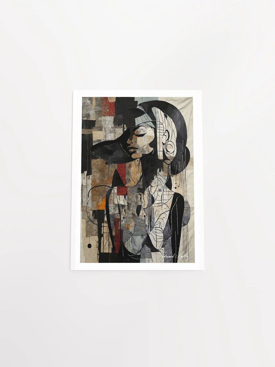 'Claire' by Edward Martin-Geometric Expression Matte Poster product image (5)
